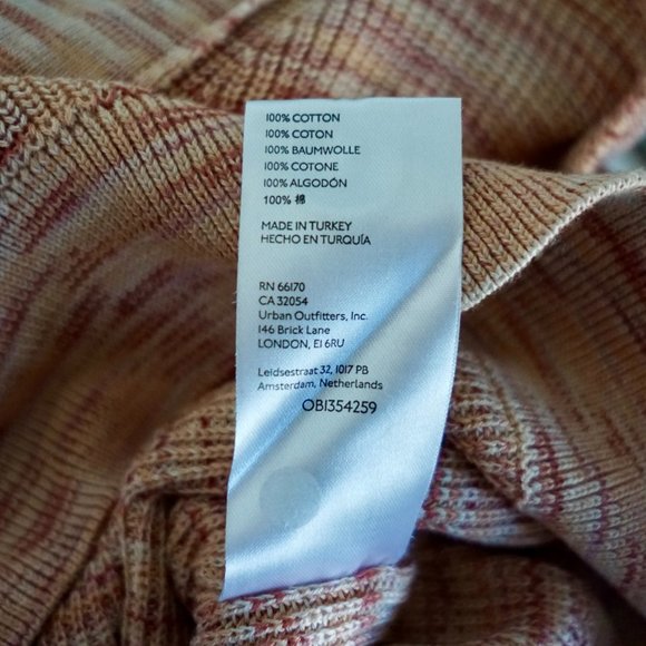 Free People 100% Cotton Mercury Space-Dye Sweater Size M - Picture 11 of 11